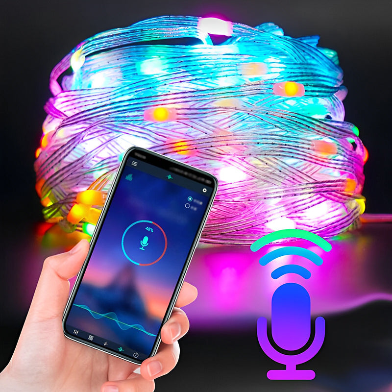 💡🌈Bunte Fernbedienung LED-Streifenlichter😎