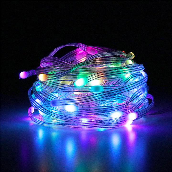 💡🌈Bunte Fernbedienung LED-Streifenlichter😎