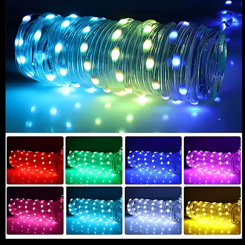 💡🌈Bunte Fernbedienung LED-Streifenlichter😎