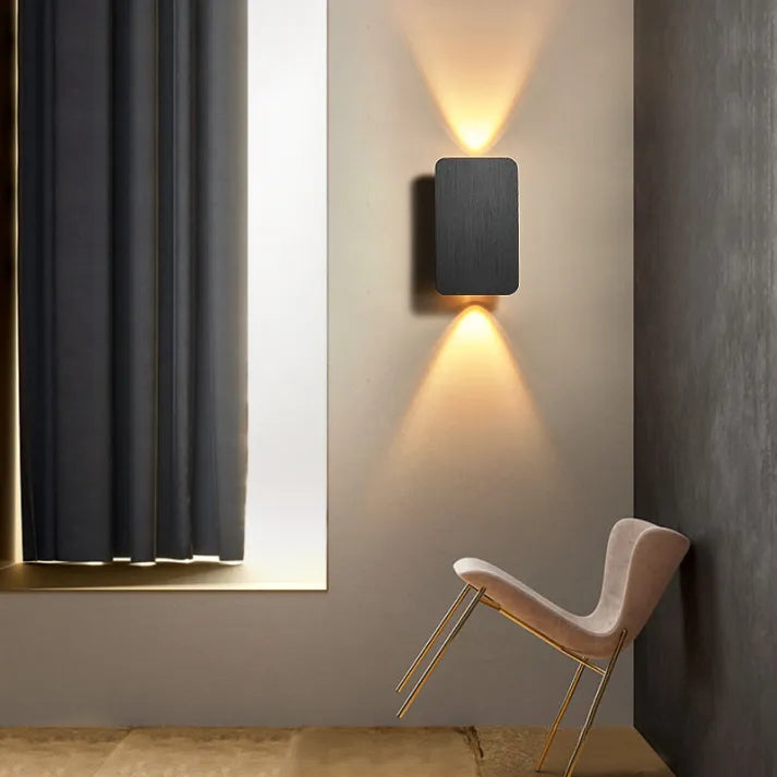 Wandleuchten Modern Metall Rechteck Design