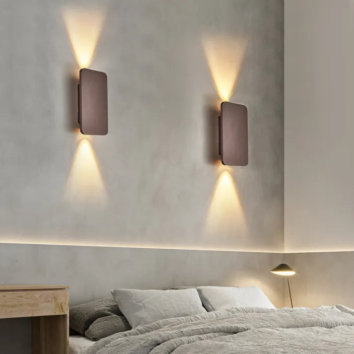 Wandleuchten Modern Metall Rechteck Design