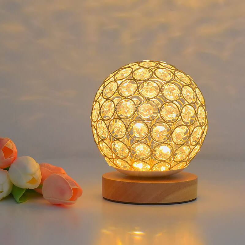 Moderne Minimalistische Runde USB Aufladbare LED Nachtlicht Tischlampe