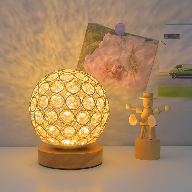 Moderne Minimalistische Runde USB Aufladbare LED Nachtlicht Tischlampe