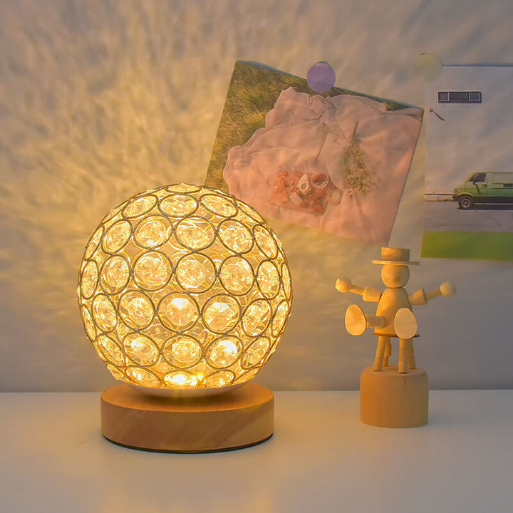 Moderne Minimalistische Runde USB Aufladbare LED Nachtlicht Tischlampe
