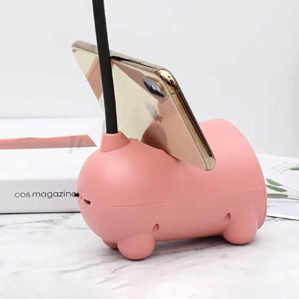 Cartoon Kreativ Kaninchen LED Touch USB Stifthalter Schreibtischlampe