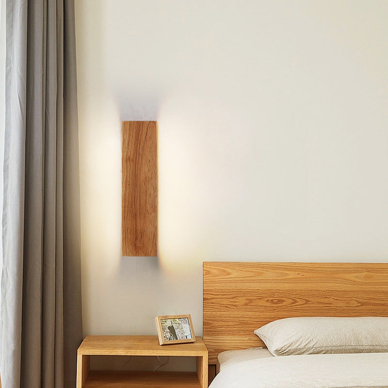 OakBeam | Minimale Massivholz-LED-Wandleuchte