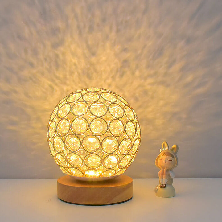 Moderne Minimalistische Runde USB Aufladbare LED Nachtlicht Tischlampe