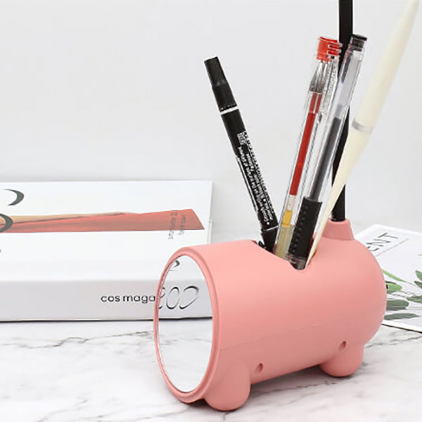 Cartoon Kreativ Kaninchen LED Touch USB Stifthalter Schreibtischlampe
