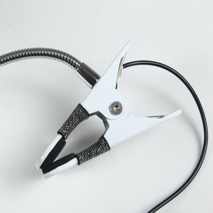 Kreative einfache USB-Hosenknopf LED-Lese-Clip-Schreibtischlampe