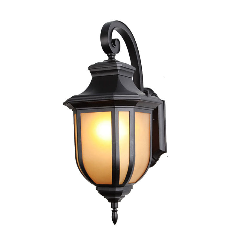 Moderner europäischer minimalistischer Aluminiumlegierung quadratischer Außen-Wandleuchten-Lampe
