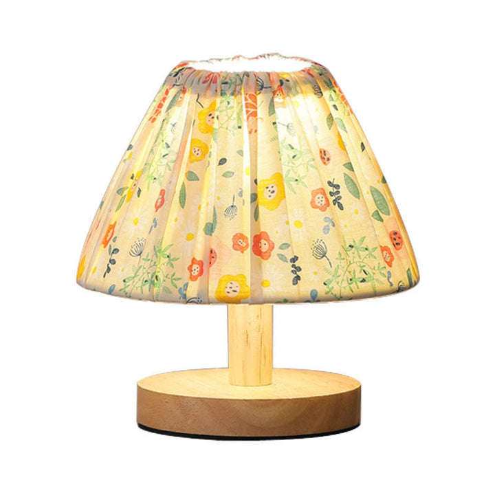 Moderner minimalistischer kreativer Eisenblumenform 1-Lampen Tischlampe