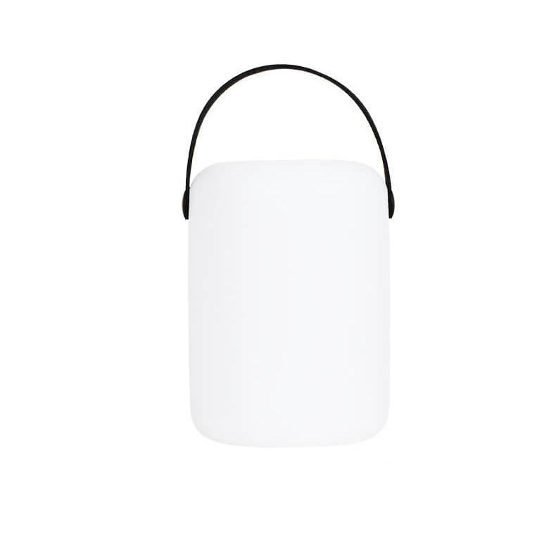 Moderne Einfachheit Kunststoff Runde Square Hand LED Tischlampe Für Outdoor Patio