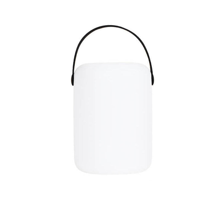 Moderne Einfachheit Kunststoff Runde Square Hand LED Tischlampe Für Outdoor Patio