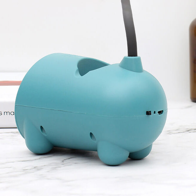 Cartoon Kreativ Kaninchen LED Touch USB Stifthalter Schreibtischlampe