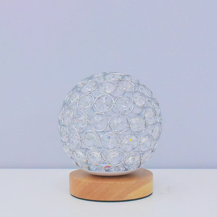 Moderne Minimalistische Runde USB Aufladbare LED Nachtlicht Tischlampe