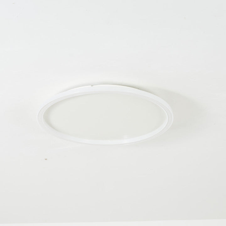 LunaNova - Moderne LED-Deckenleuchte Metall/Acryl für Wohn- und Schlafzimmer, Black/weißes Design
