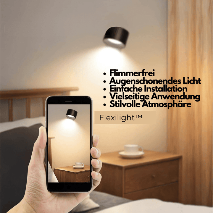 360° kabellose wiederaufladbare Wandlampe | Vielseitige LED-Beleuchtungslösung