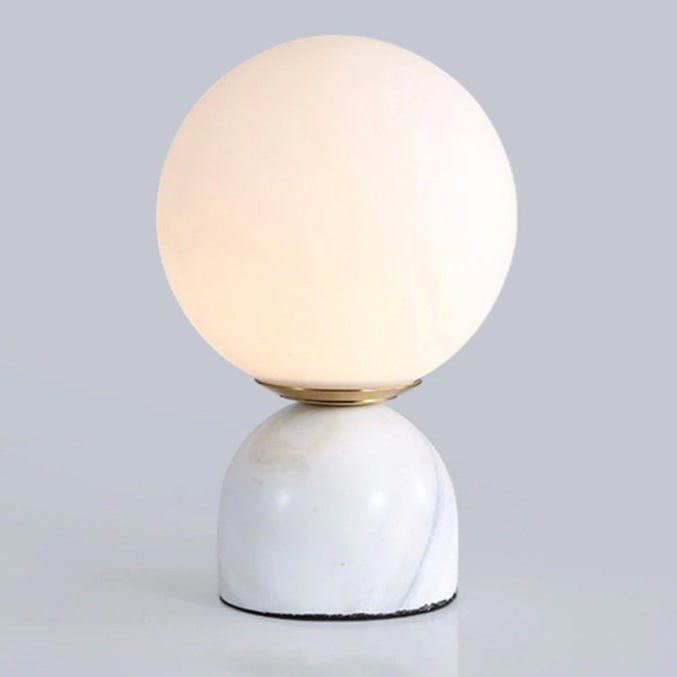 Marmor Orb Tischlampe