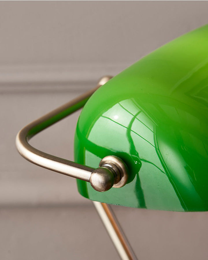 Klassische Bankerlampe