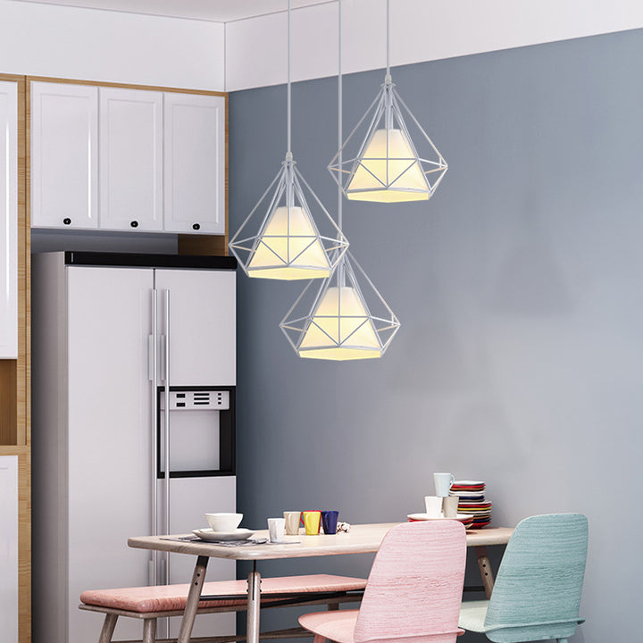 Geometrische Pendelleuchte