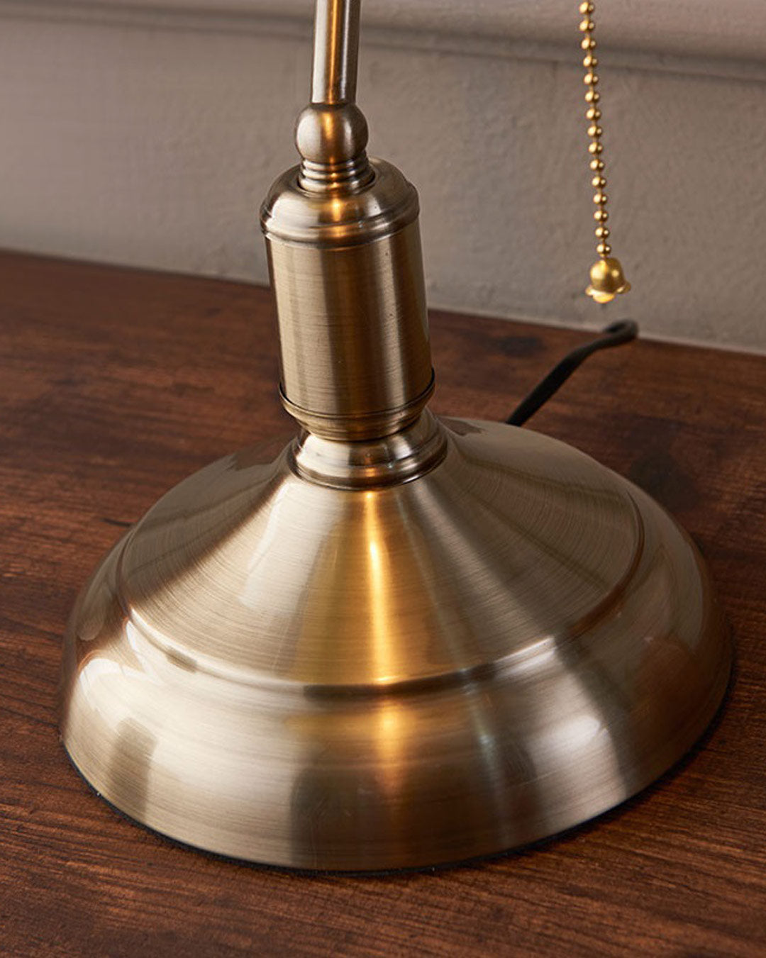 Klassische Bankerlampe