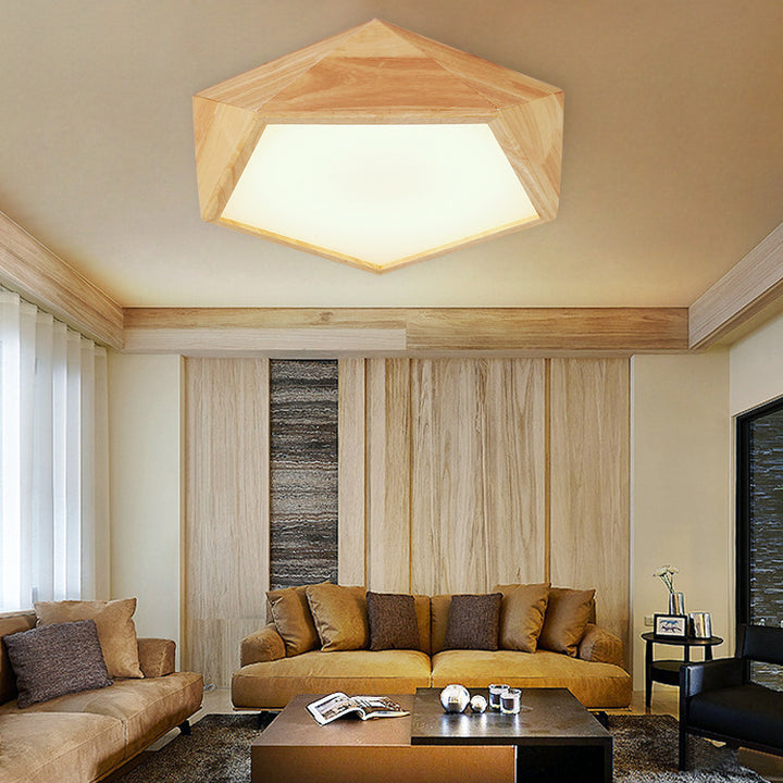 Moderne geometrische Deckenleuchte