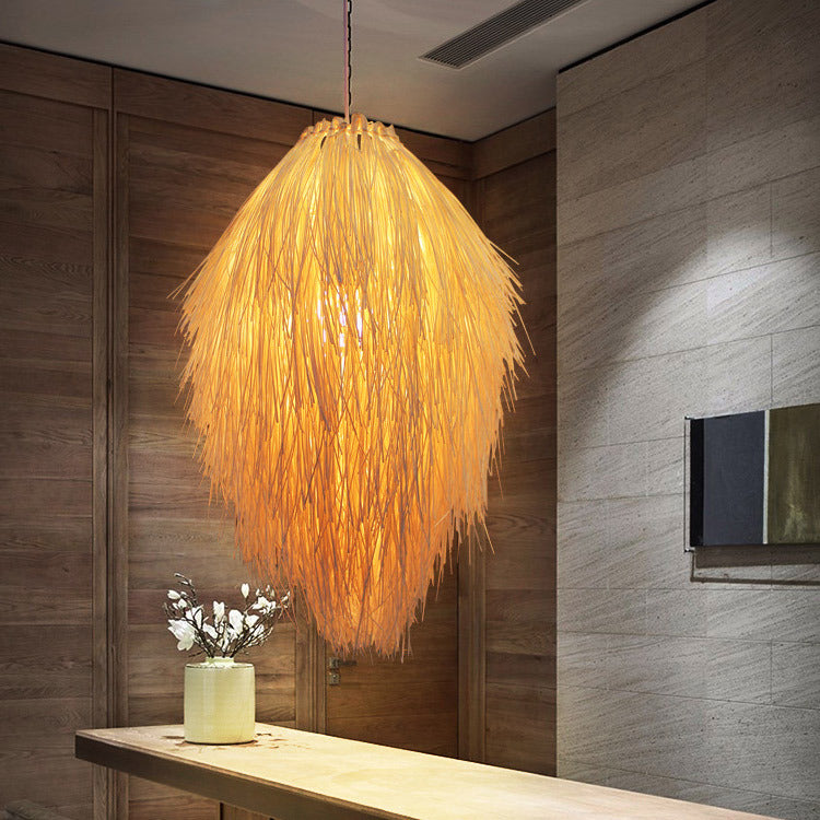 Künstlerische Boho Pendelleuchte