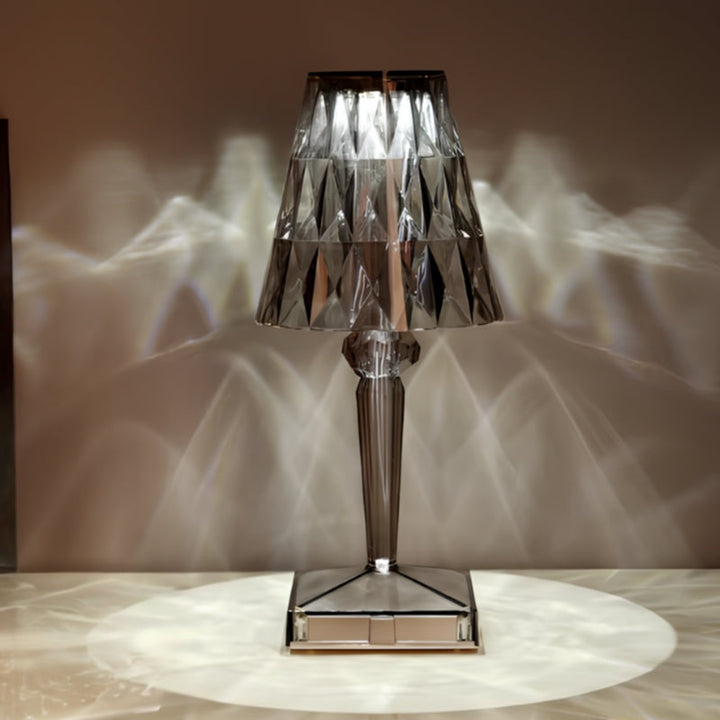 Kristall Tischlampe mit Touch-Steuerung - LumeCrystal
