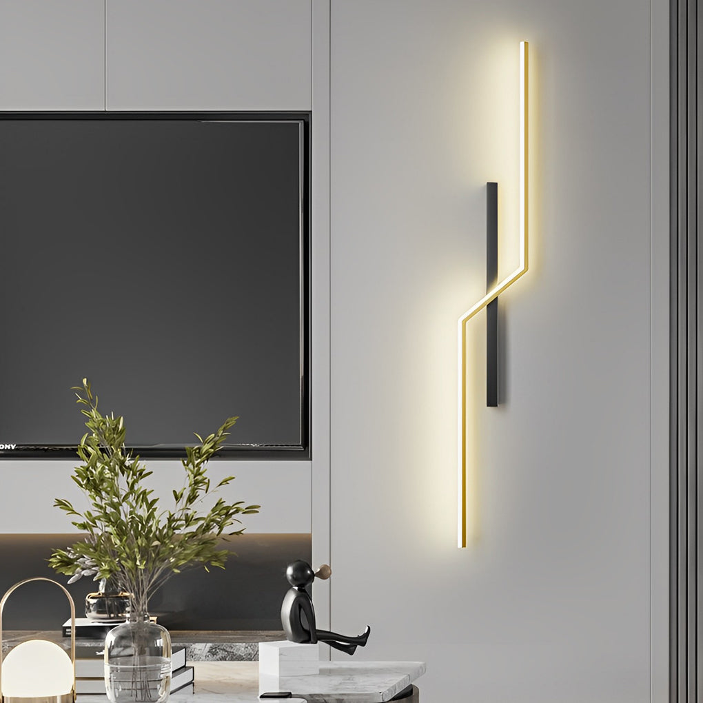 Lines Kreativ LED Moderne Minimalistische Wandlampe Dekorative Wandleuchten Beleuchtung