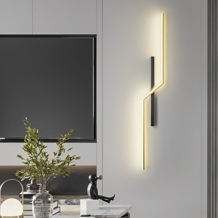 Lines Kreativ LED Moderne Minimalistische Wandlampe Dekorative Wandleuchten Beleuchtung