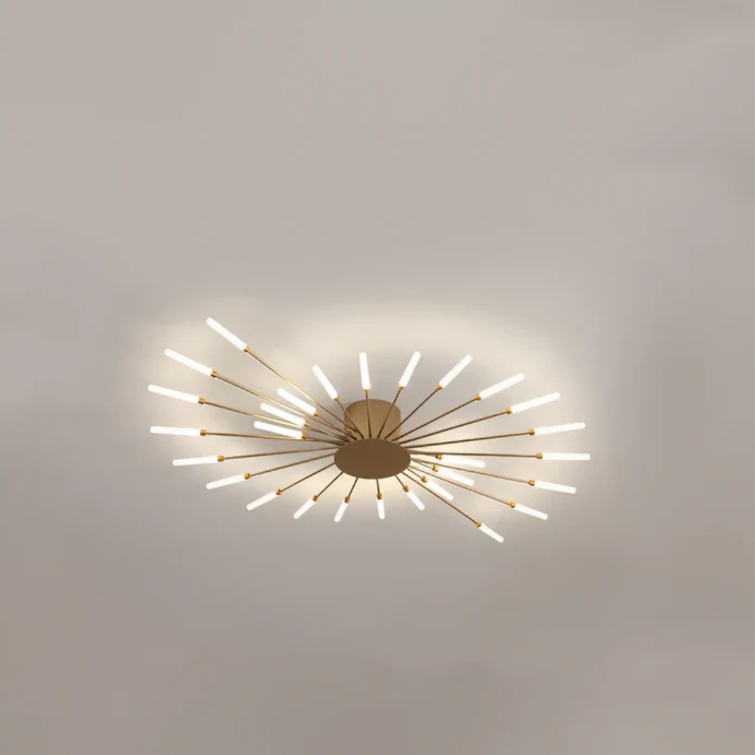 Luxuriöse LED-Deckenlampe | Stilvolles Deckenlicht für das Wohnzimmer