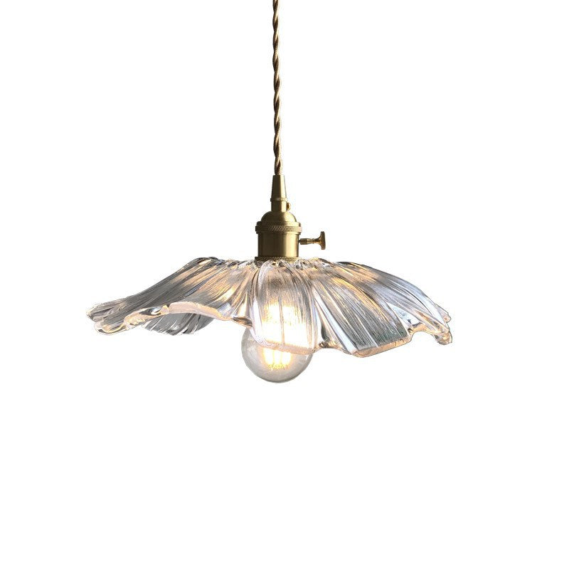 Elegante schalenförmige Pendelleuchte