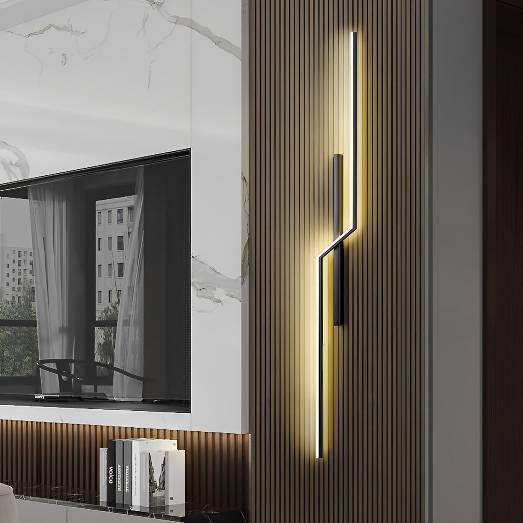 Lines Kreativ LED Moderne Minimalistische Wandlampe Dekorative Wandleuchten Beleuchtung