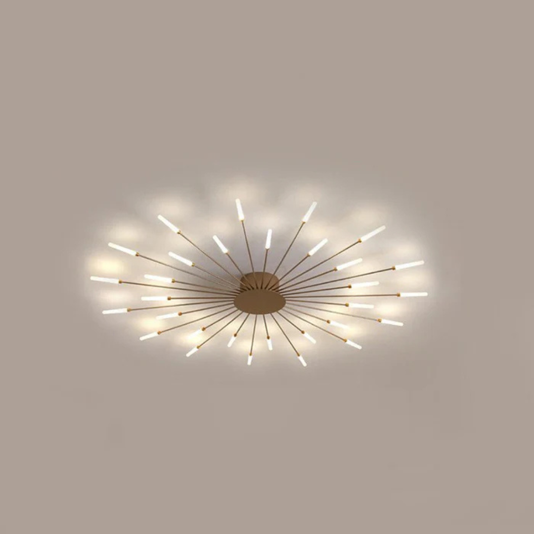 Luxuriöse LED-Deckenlampe | Stilvolles Deckenlicht für das Wohnzimmer