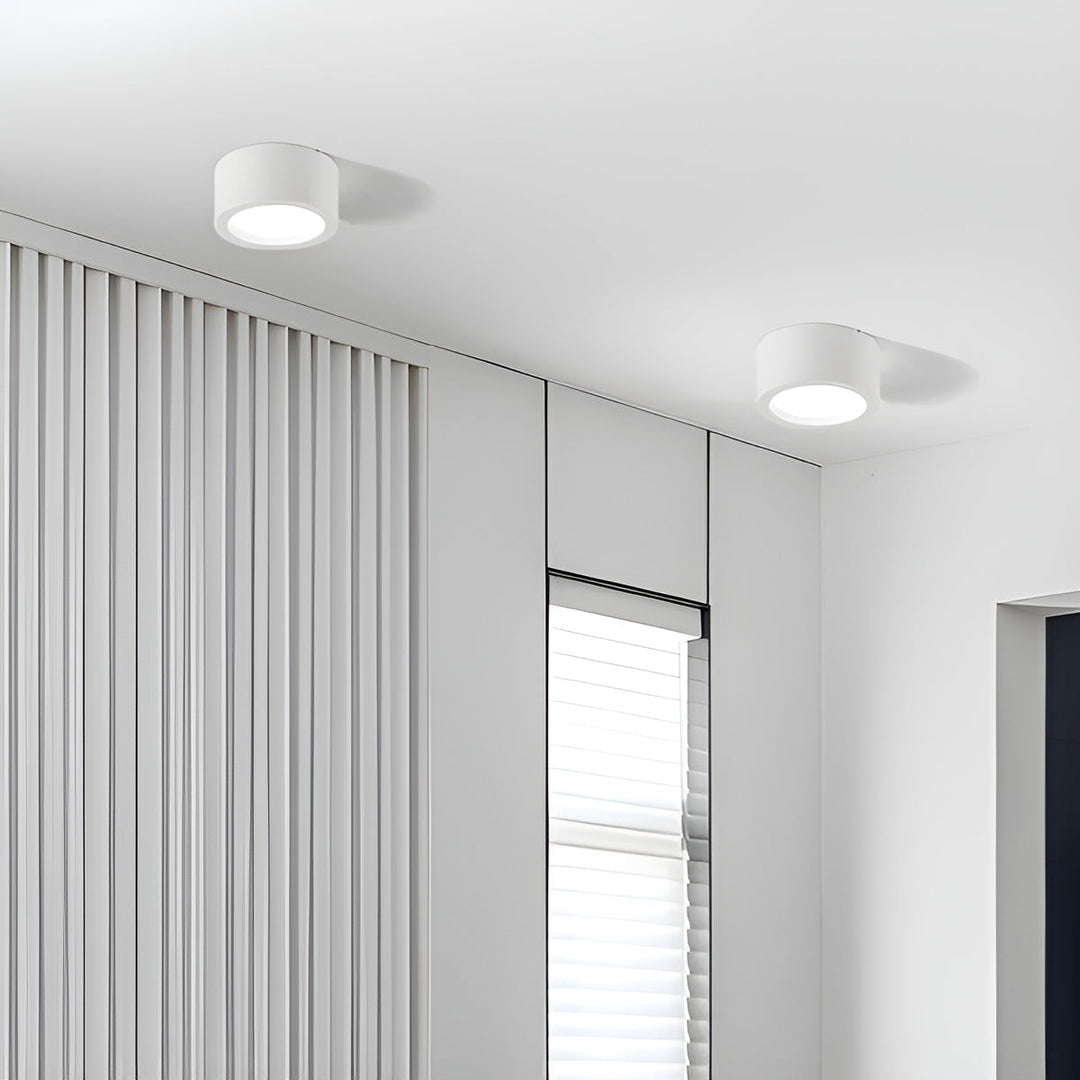 Moderne LED-Deckenleuchte – Runde Form & warmes LED-Licht | Gemütliche Beleuchtung für jeden Raum
