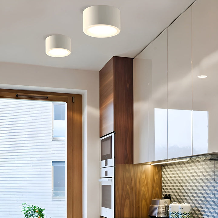 Moderne LED-Deckenleuchte – Runde Form & warmes LED-Licht | Gemütliche Beleuchtung für jeden Raum