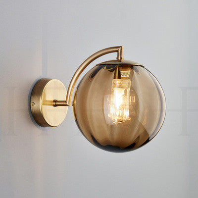 Künstlerische Globe Wandlampe