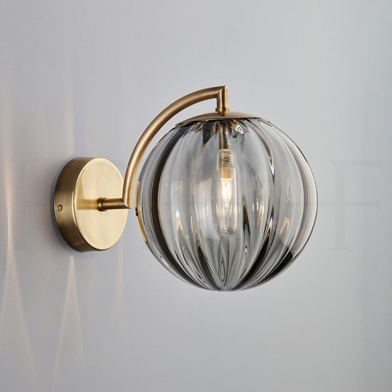 Künstlerische Globe Wandlampe
