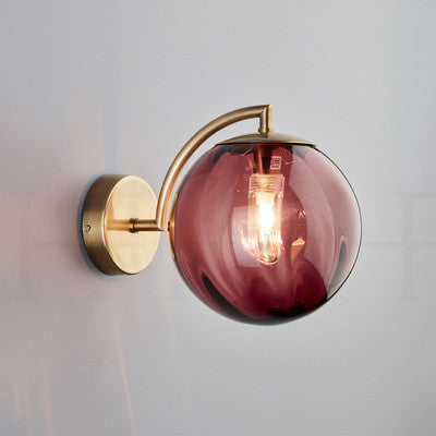 Künstlerische Globe Wandlampe