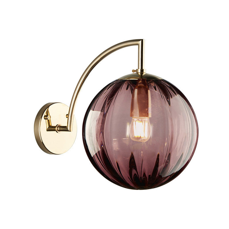 Künstlerische Globe Wandlampe