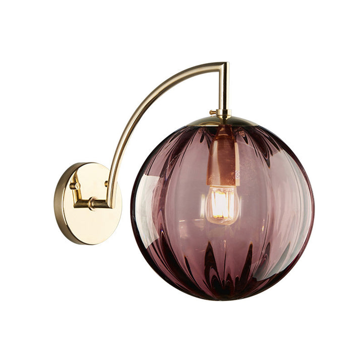 Künstlerische Globe Wandlampe