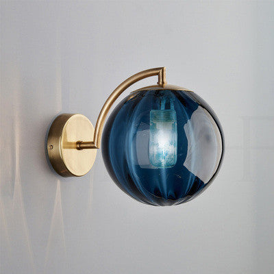 Künstlerische Globe Wandlampe