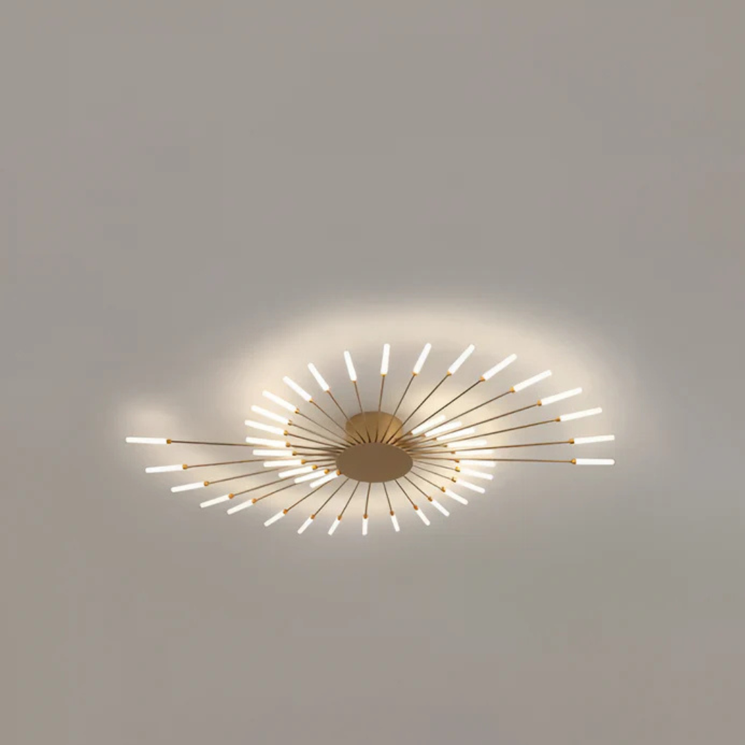 Luxuriöse LED-Deckenlampe | Stilvolles Deckenlicht für das Wohnzimmer