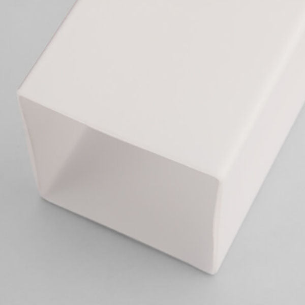 Moderne minimalistische solide Holzkuben-Glas-Säule 1-Lampe Wandleuchten
