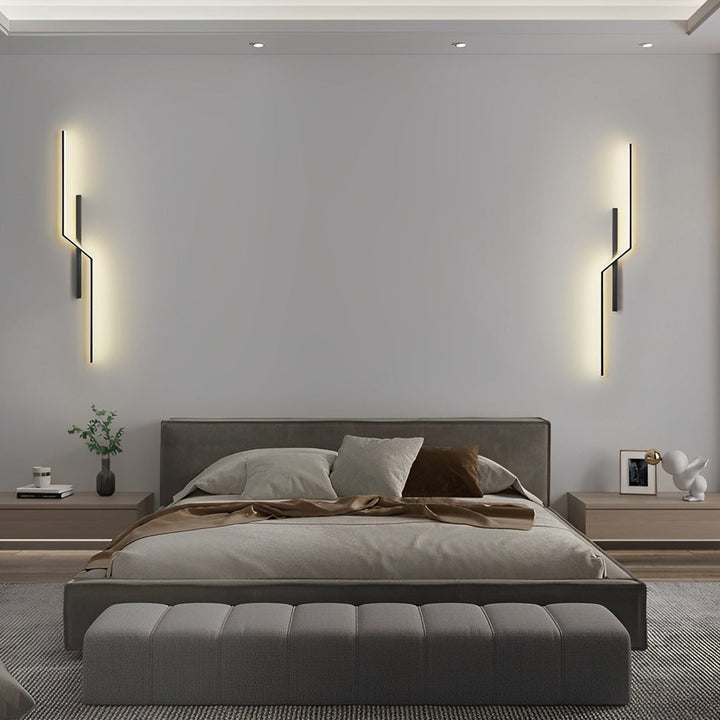 Lines Kreativ LED Moderne Minimalistische Wandlampe Dekorative Wandleuchten Beleuchtung