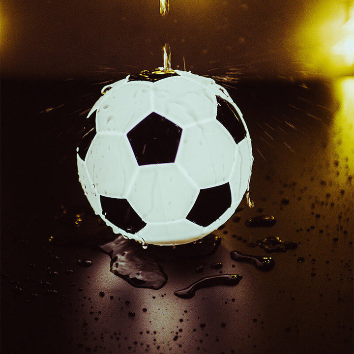 Kreative Fußball Silikon LED Nachttischlampe mit USB-Ladung