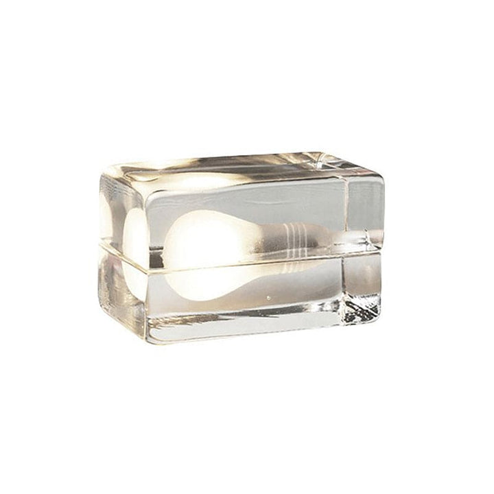 Icecube Lampe - Moderne Tischlampe in der Form eines Eisblocks