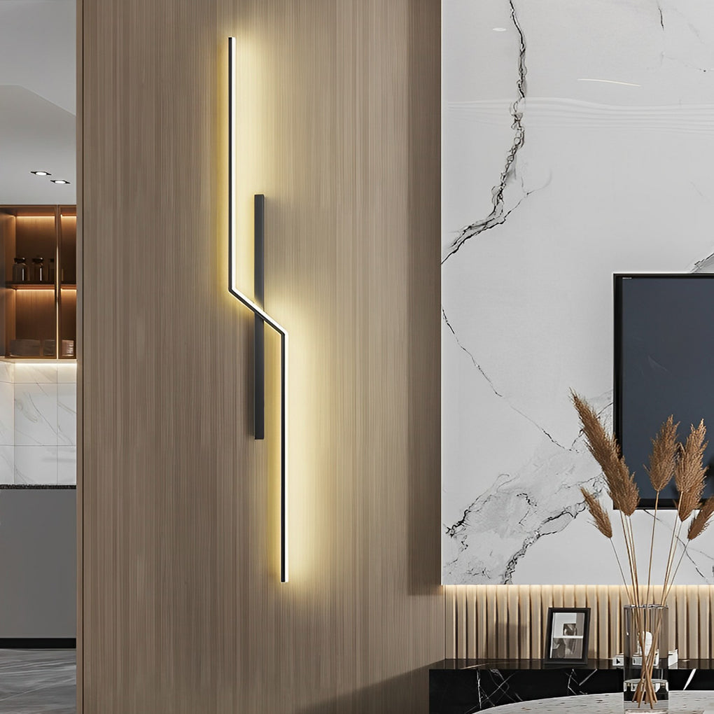 Lines Kreativ LED Moderne Minimalistische Wandlampe Dekorative Wandleuchten Beleuchtung