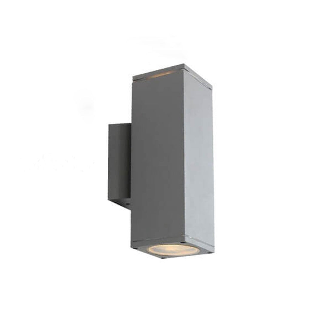 Moderner minimalistischer quadratischer Säulen-LED-leuchtender wetterfester Wandleuchten-Lampe