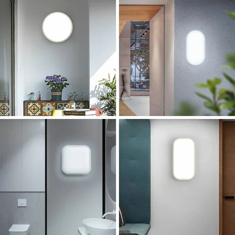 Wasserfestes LED-Feuchtigkeit-Deckenlicht – Ideal für Badezimmer, Küche und Keller
